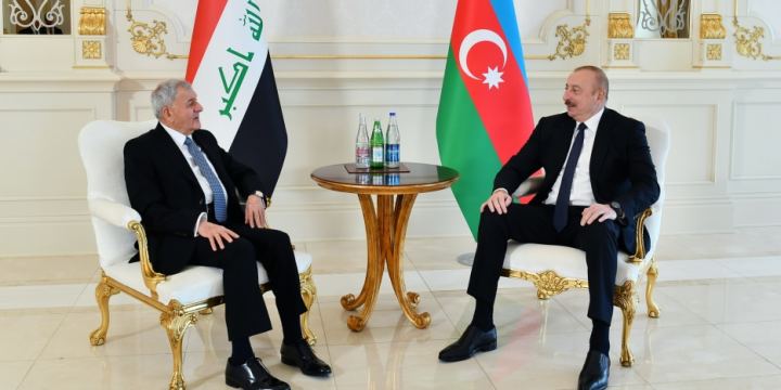 One-on-one meeting between Presidents of Azerbaijan and Iraq kicked off