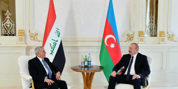 Azərbaycan və İraq prezidentlərinin təkbətək görüşü keçirilib