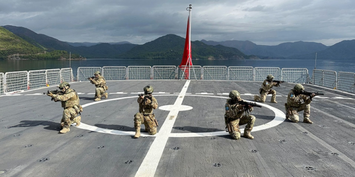 “Doğu Akdeniz-2023” beynəlxalq təliminə hazırlıq məşqləri keçirilib