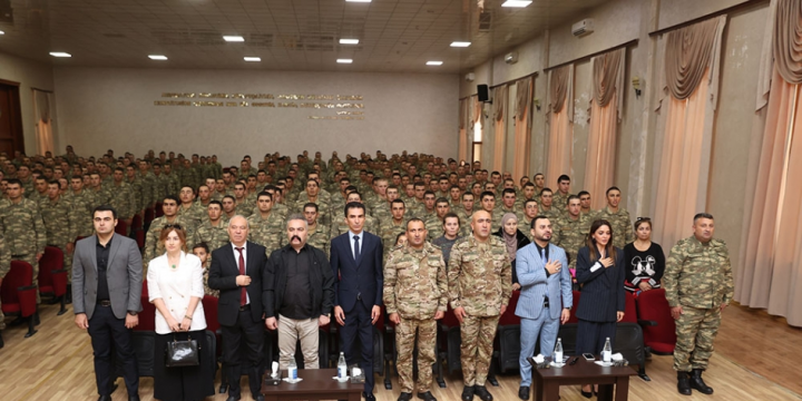 Azerbaijani Army holds event to mark 100th anniversary of Great Leader Heydar Aliyev