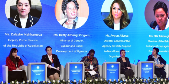 Bakıda keçirilən qadınların hüquqlarına dair beynəlxalq konfrans işini panel müzakirələrlə davam etdirir