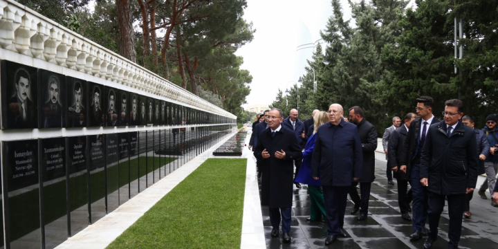 Participants of conference dedicated to TURKPA`s 15th anniversary pays tribute to Great Leader Heydar Aliyev and Azerbaijani martyrs