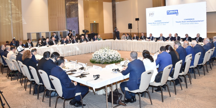 Baku hosts conference dedicated to National Leader Heydar Aliyev`s 100th anniversary and TURKPA`s 15th anniversary