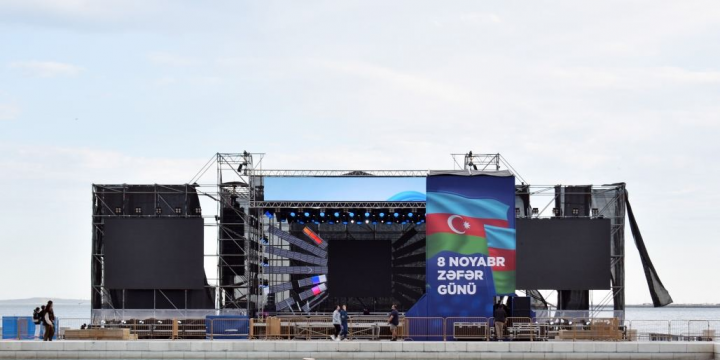 Bu gün Zəfər Günü münasibətilə Bakıda konsert və atəşfəşanlıq olacaq