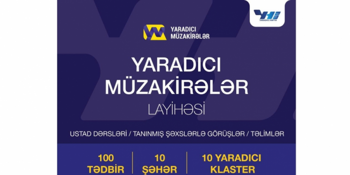 Mədəniyyət Nazirliyi “Creative Talks” layihəsini ictimaiyyətə təqdim edir