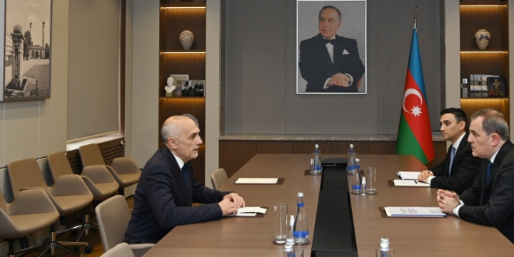 Azerbaijani FM meets with GUAM Secretary General