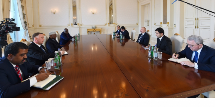 President Ilham Aliyev received Secretary-General of Organization of Islamic Cooperation Hissein Brahim Taha