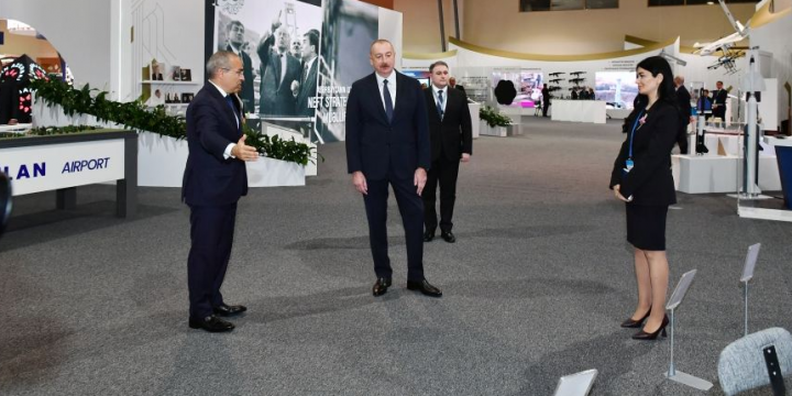 President Ilham Aliyev attended inauguration of exhibition of SPECA countries