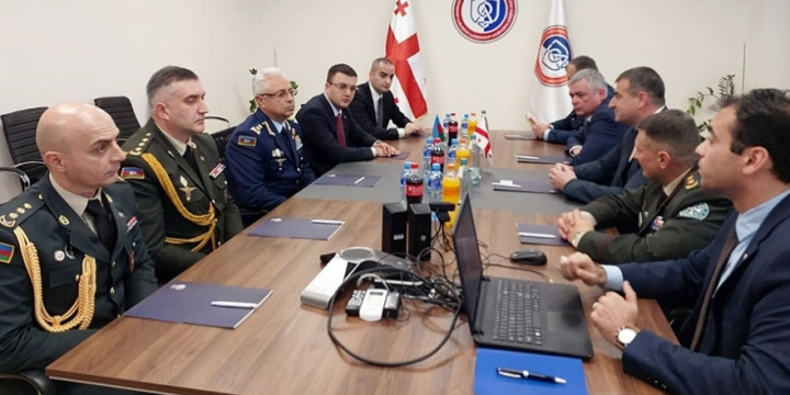 Azerbaijan Defense Ministry’s leadership continues working visit to Georgia
