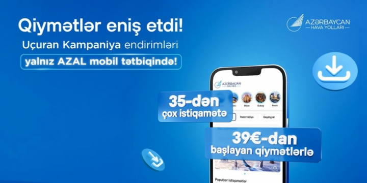 AZAL: Qiymətlər eniş etdi!
