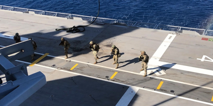 Distinguished Visitors Day held as part of Doğu Akdeniz-2023 international exercise