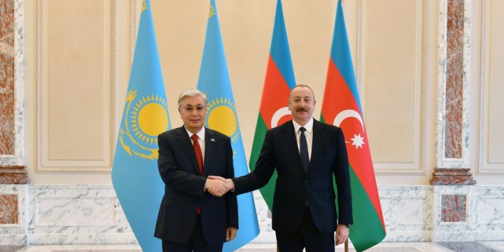 President of Azerbaijan Ilham Aliyev met with President of Kazakhstan Kassym-Jomart Tokayev