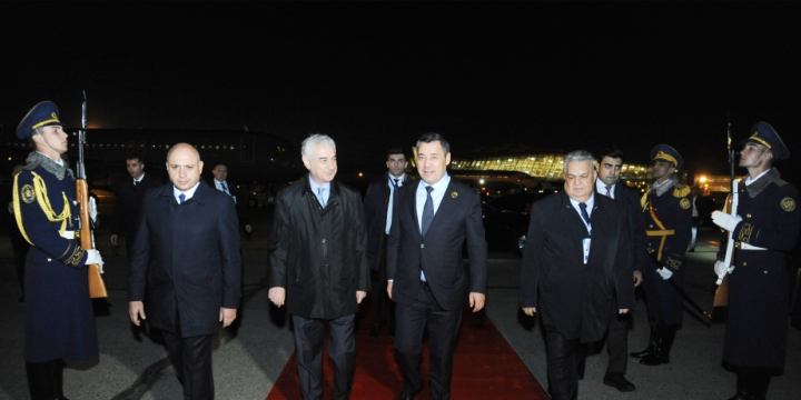 President of Kyrgyzstan Sadyr Zhaparov completes his visit to Azerbaijan