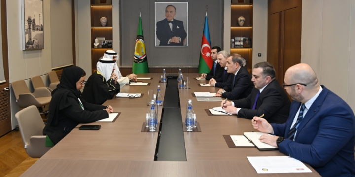 Azerbaijani FM meets with Secretary-General of Gulf Cooperation Council