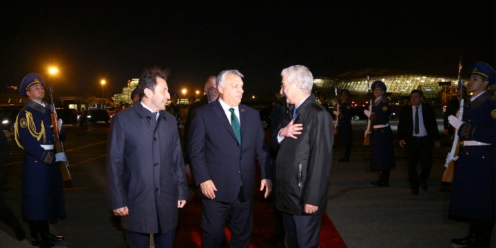 Hungarian PM concludes his working visit to Azerbaijan