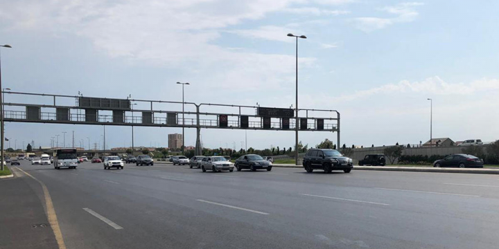 Bu yolda sürət həddi endirilib