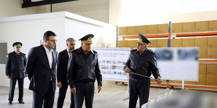 Azerbaijan Defense Ministry’s leadership attends signal unit