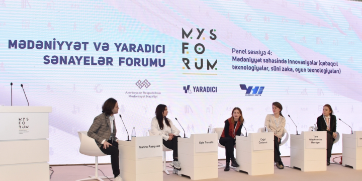 Mədəniyyət sahəsində innovasiyalar: qabaqcıl texnologiyalar, süni zəka, oyun texnologiyaları