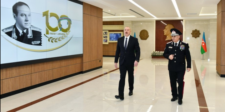 President Ilham Aliyev attended opening of new administrative buildings of State Security Service