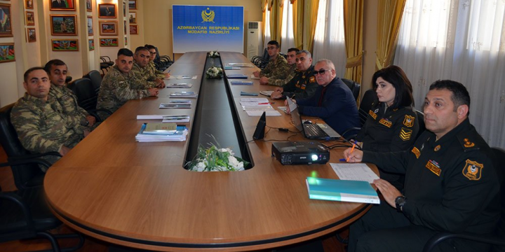 Azərbaycan Ordusunda “Ən yaxşı psixoloq” müsabiqəsi keçirilib