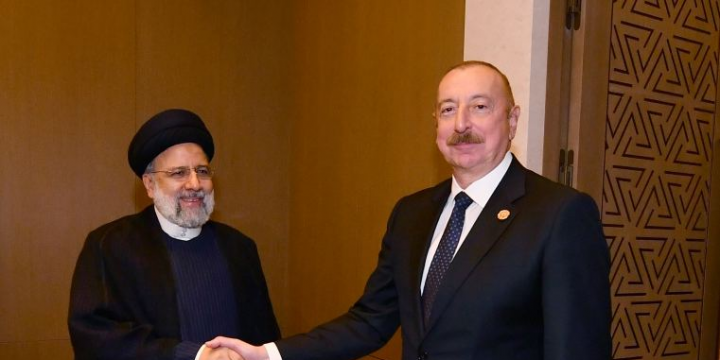 President Ilham Aliyev met with President of Iran Seyyed Ebrahim Raisi in Tashkent