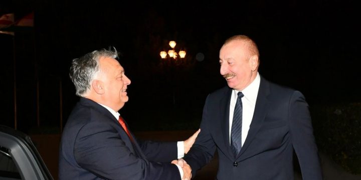Prezident İlham Əliyev Macarıstanın Baş naziri ilə görüşüb