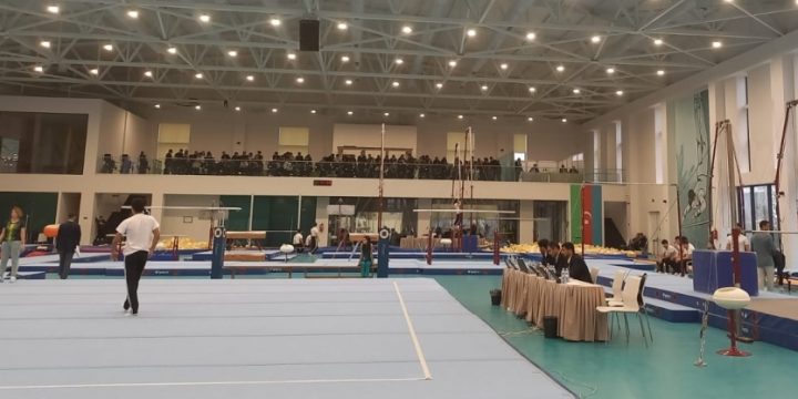 İdman gimnastikası üzrə “Rektor Kuboku”nun açılış mərasimi olub