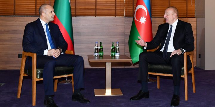 President of Azerbaijan Ilham Aliyev held one-on-one meeting with President of Bulgaria Rumen Radev