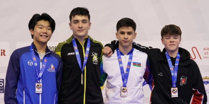Azerbaijani karate fighters grab two medals in Italy