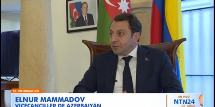 Colombian TV Channel broadcast interview with Azerbaijan’s Deputy FM