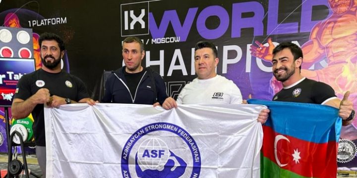 Azərbaycan Stronqmen Federasiyası dünya çempionatında yüksək nəticələrə imza atıb