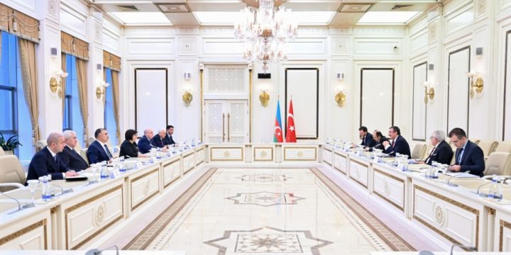 Turkish Vice President visits Azerbaijan`s Milli Majlis