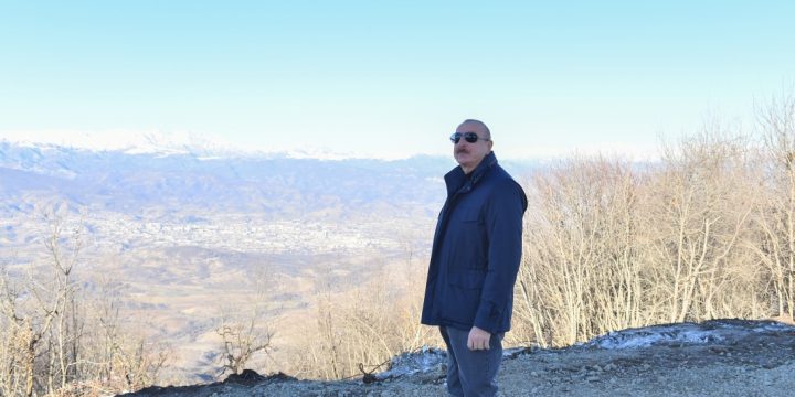 Prezident İlham Əliyev Xocalı rayonunun Dağdağan kəndində olub