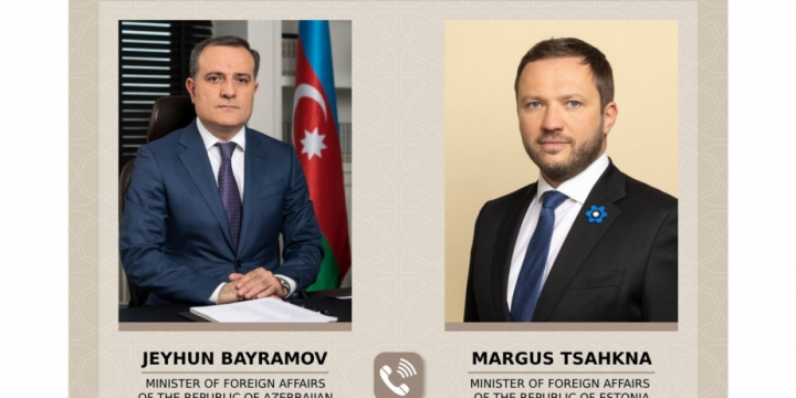 Azerbaijani, Estonian FMs discuss current developments in the region