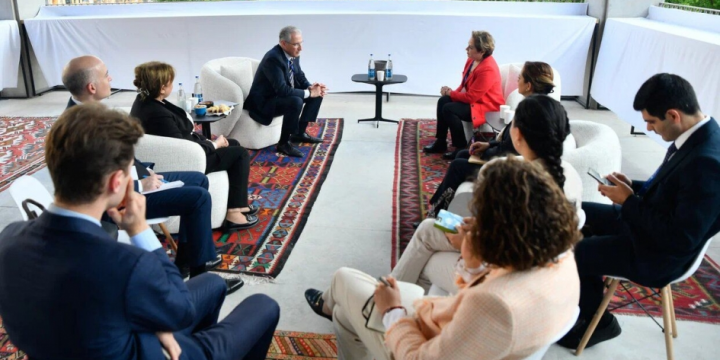 COP28-in iştirakçıları Azərbaycan pavilyonunu ziyarət edir
