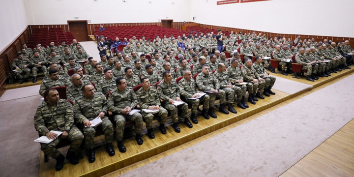 Training-methodical sessions with officers and psychologists on ideological work and moral-psychological support end