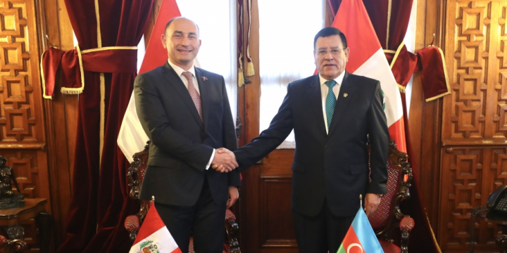 Azərbaycan ilə Peru arasında parlamentlər səviyyəsində əlaqələr müzakirə olunub