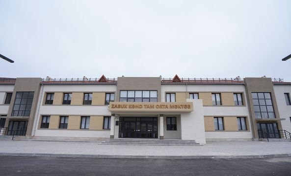 Zabuxda orta məktəb fəaliyyətə başlayıb