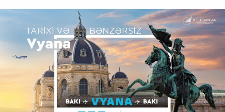 Special offer from AZAL en route flights Baku-Vienna