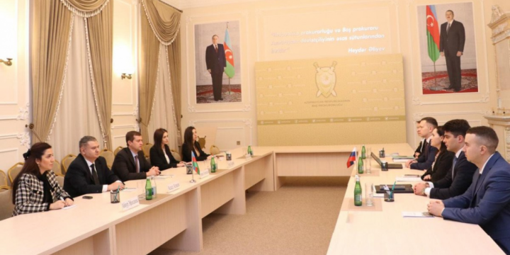 Azərbaycan və Rusiya Baş prokurorluqları ekstradisiya və hüquqi yardımla bağlı müzakirə aparıb