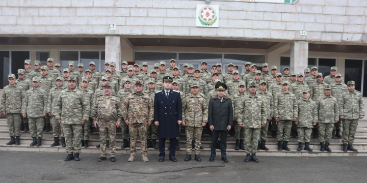 Hərbi Prokurorluq Ulu Öndərin 100 illik yubileyi ilə bağlı Şuşada tədbir keçirib