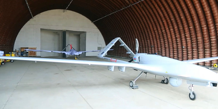 UAV units carry out training flights