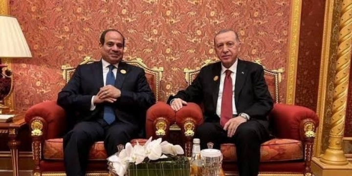 Turkish President Erdogan, Egyptian counterpart al-Sisi discuss Gaza over phone