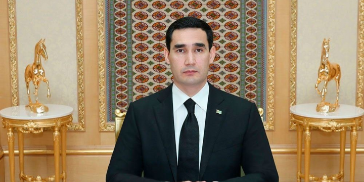 Sərdar Berdiməhəmmədov Prezident İlham Əliyevi təbrik edib