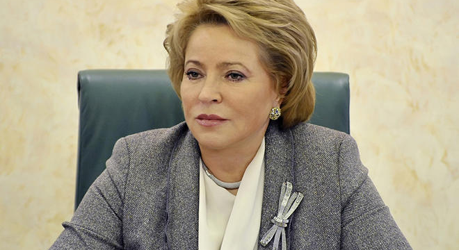 Valentina Matviyenko Prezident İlham Əliyevə təbrik ünvanlayıb