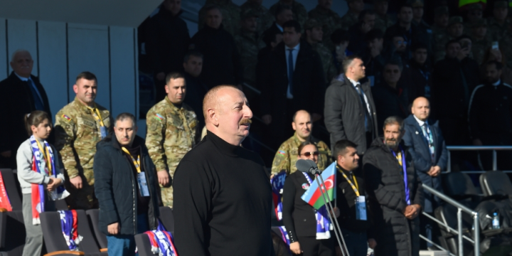 Prezident İlham Əliyev: Biz, şanlı Azərbaycan Ordusu dünyaya sübut etdik ki, bu torpaqların sahibləri bizik – Azərbaycan xalqıdır