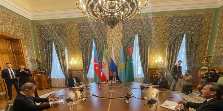 Xəzəryanı ölkələrin xarici işlər nazirlərinin görüşü başlayıb