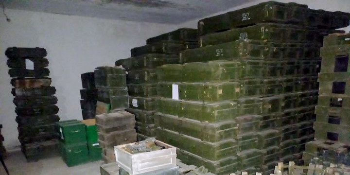 Ermənilərin silah anbarı kimi istifadə etdiyi daha bir mülki təyinatlı obyekt aşkarlanıb