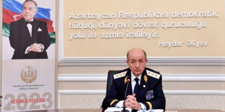 Ədliyyə Nazirliyində 2023-cü ilin yekunları müzakirə olunub