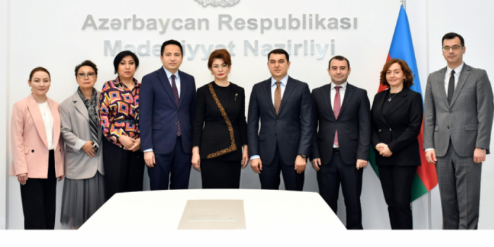 Azerbaijani culture minister meets with his Kazakh counterpart